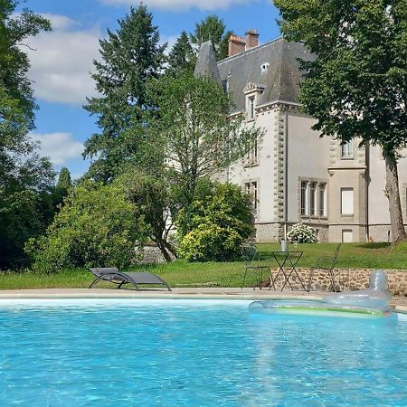 Chateau Maleplane Panzió Saint-Léonard-de-Noblat Kültér fotó