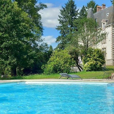 Chateau Maleplane Panzió Saint-Léonard-de-Noblat Kültér fotó