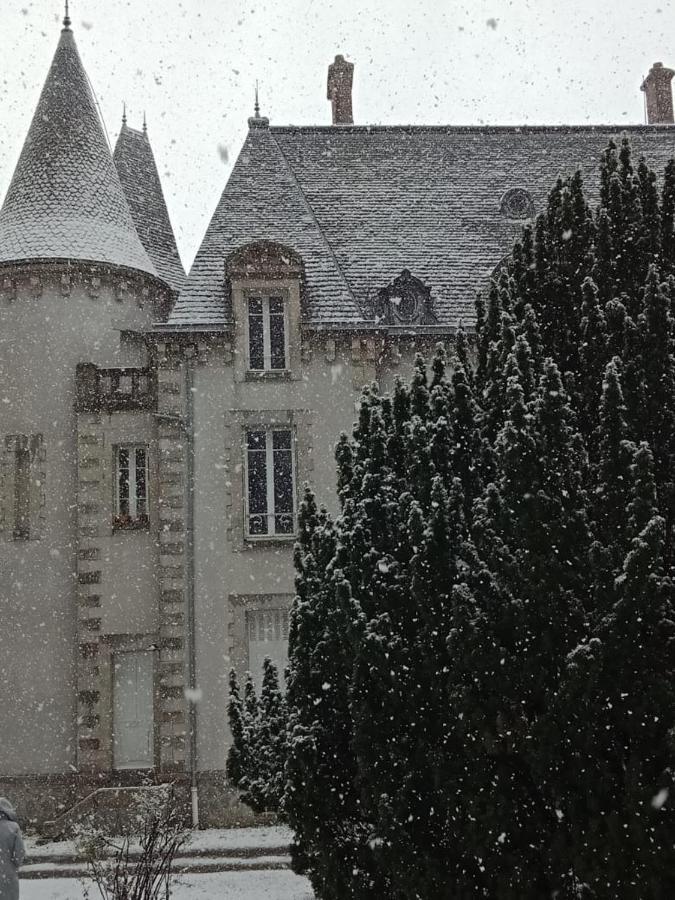 Chateau Maleplane Panzió Saint-Léonard-de-Noblat Kültér fotó