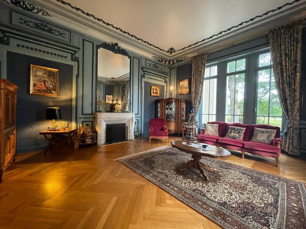 Chateau Maleplane Panzió Saint-Léonard-de-Noblat Kültér fotó